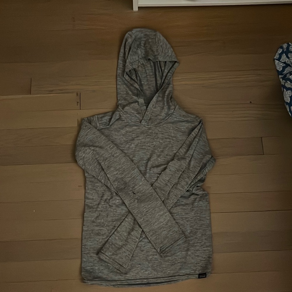 Grey Patagonia sweat shirt size xs